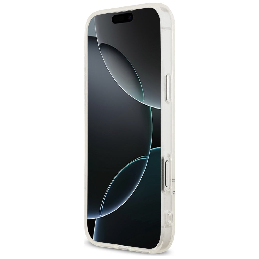 US Polo DH og Bottom Stripe Logo MagSafe Case til iPhone 17 Pro Max - Hvid