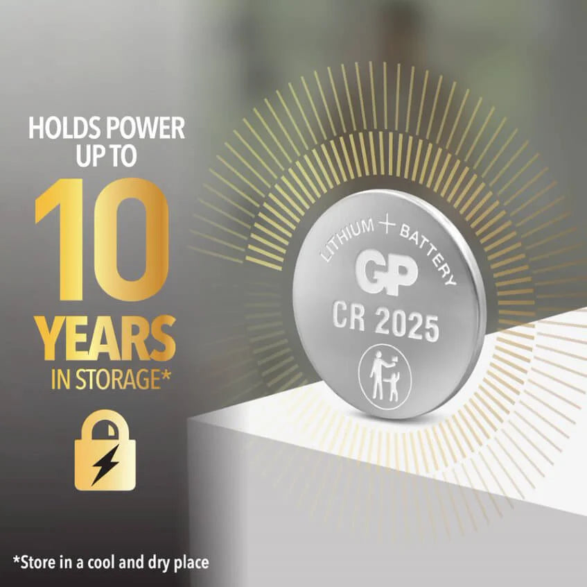 Knapcellebatteri CR2025 Litium 1-Pak