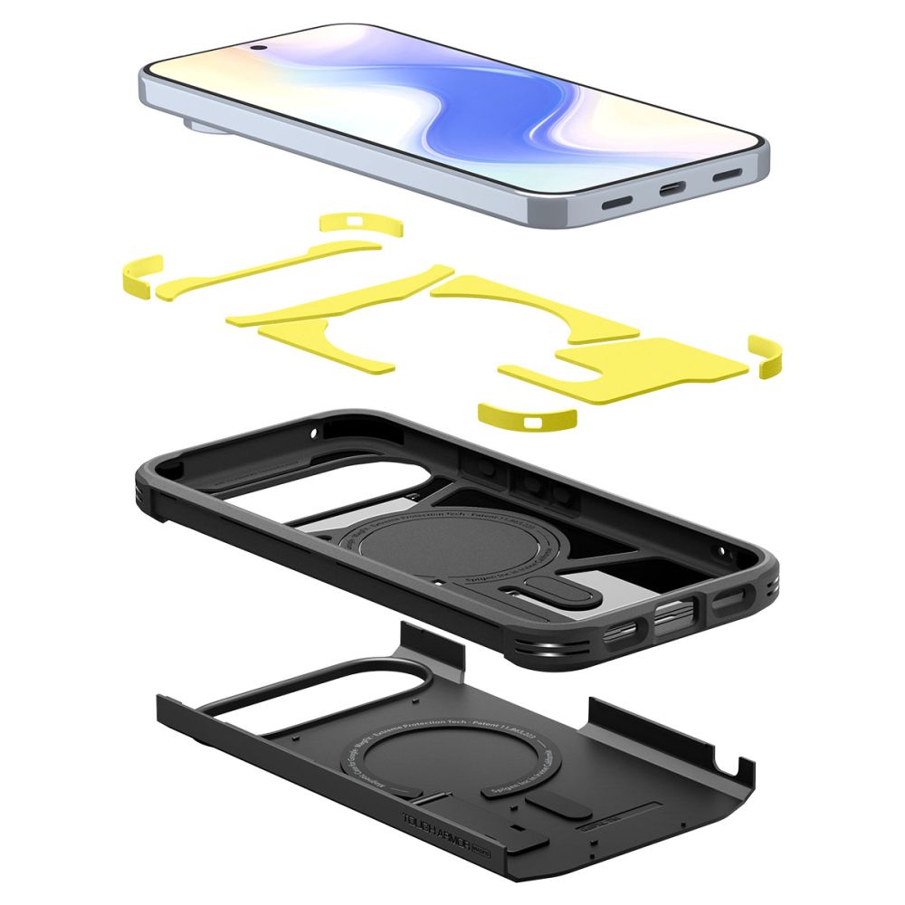 Spigen Tough Armor Mag MagSafe-hylster til Google Pixel 10 Pro XL - sort