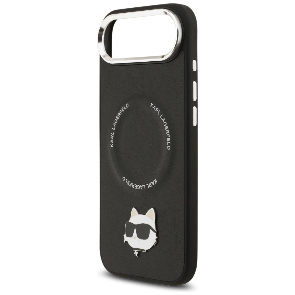 Karl Lagerfeld Choupette Pin MagSafe Case til iPhone Air Black