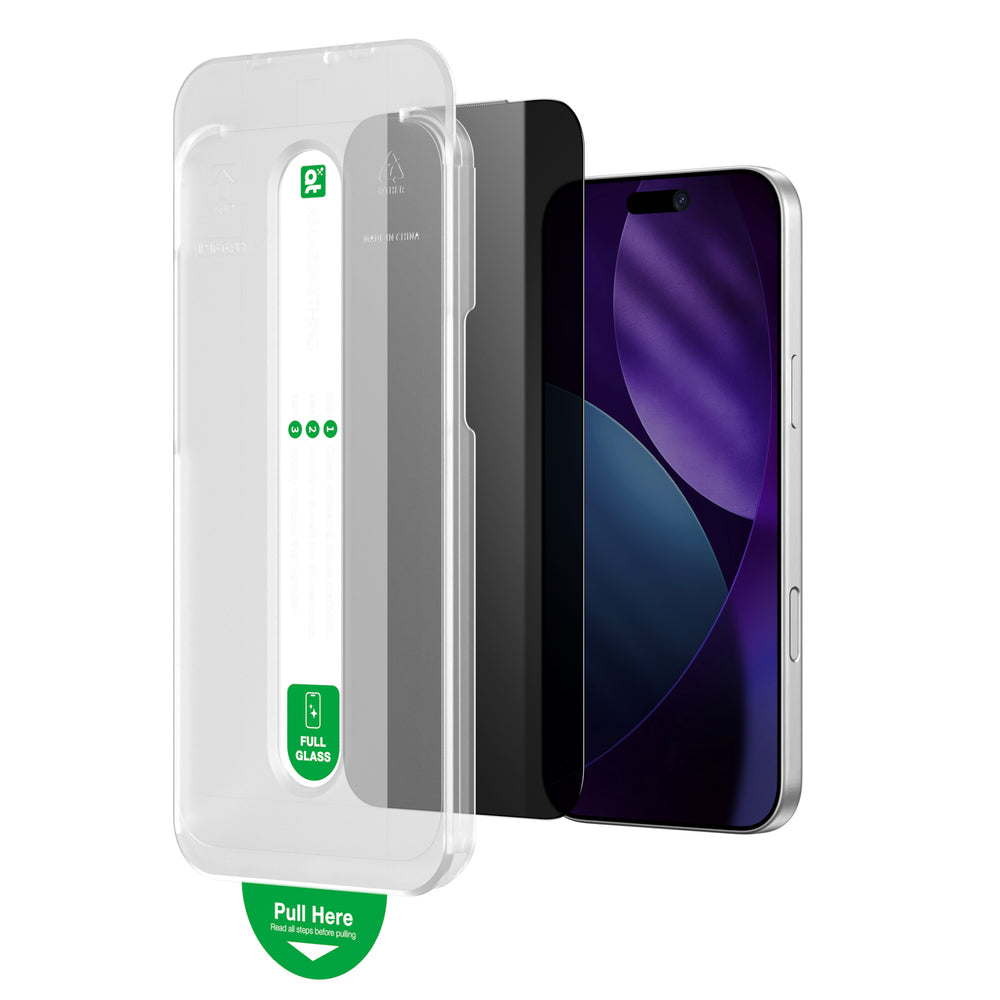 AmazingThing Titan Vision 7 hærdet glas til iPhone 17 Pro Privatliv