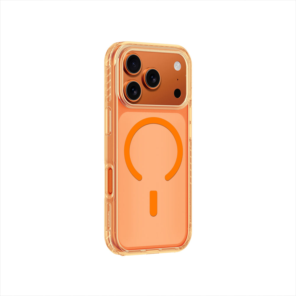 AmazingThing Titan Pro case for iPhone 17 Pro compatible with MagSafe - orange