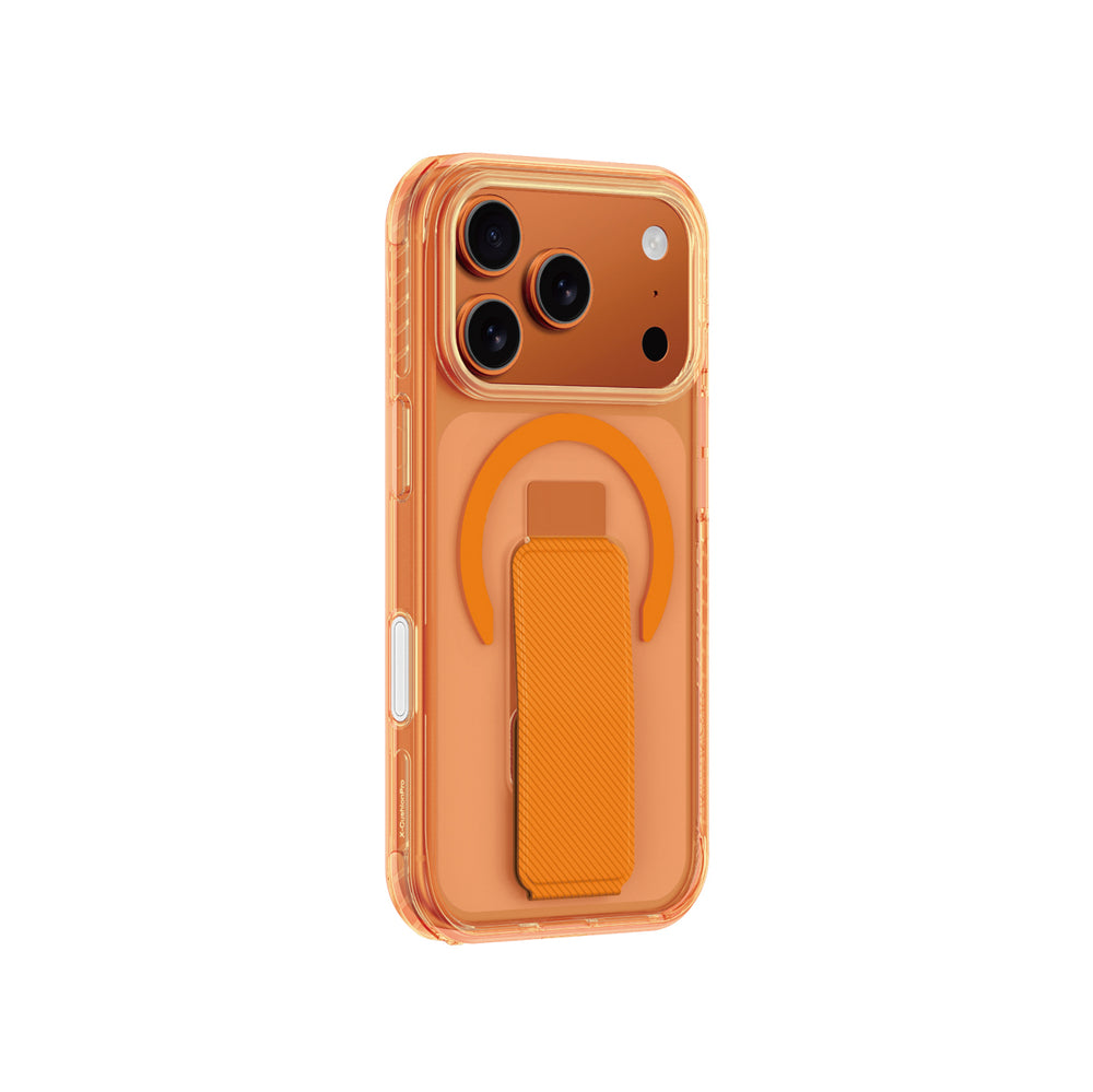 AmazingThing Titan Pro Holder Drop Proof Case 3 Lens iPhone 17 Pro Max Titan Orange