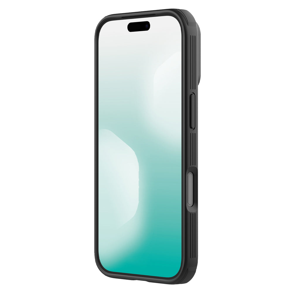 Nillkin CamShield Pro MagSafe Kompatibel Case til iPhone 17 Pro Max - Transparent sort