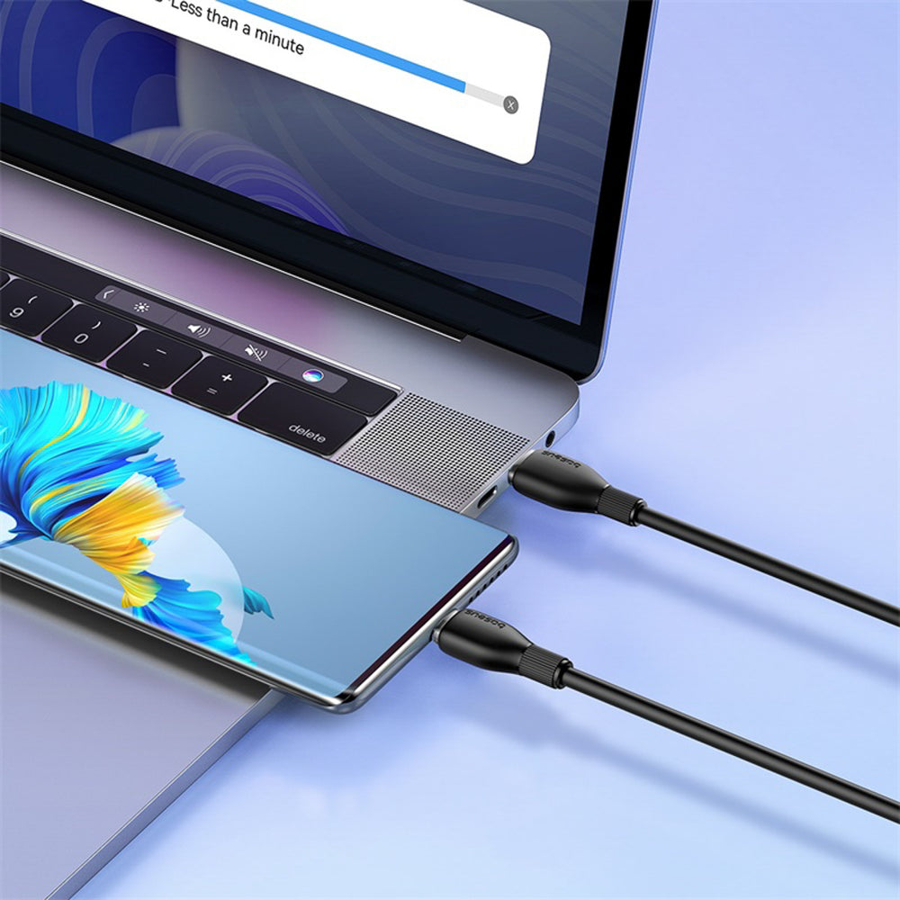 Baseus Pudding Series USB-C Cable - USB-C 100W 1.2m - Black