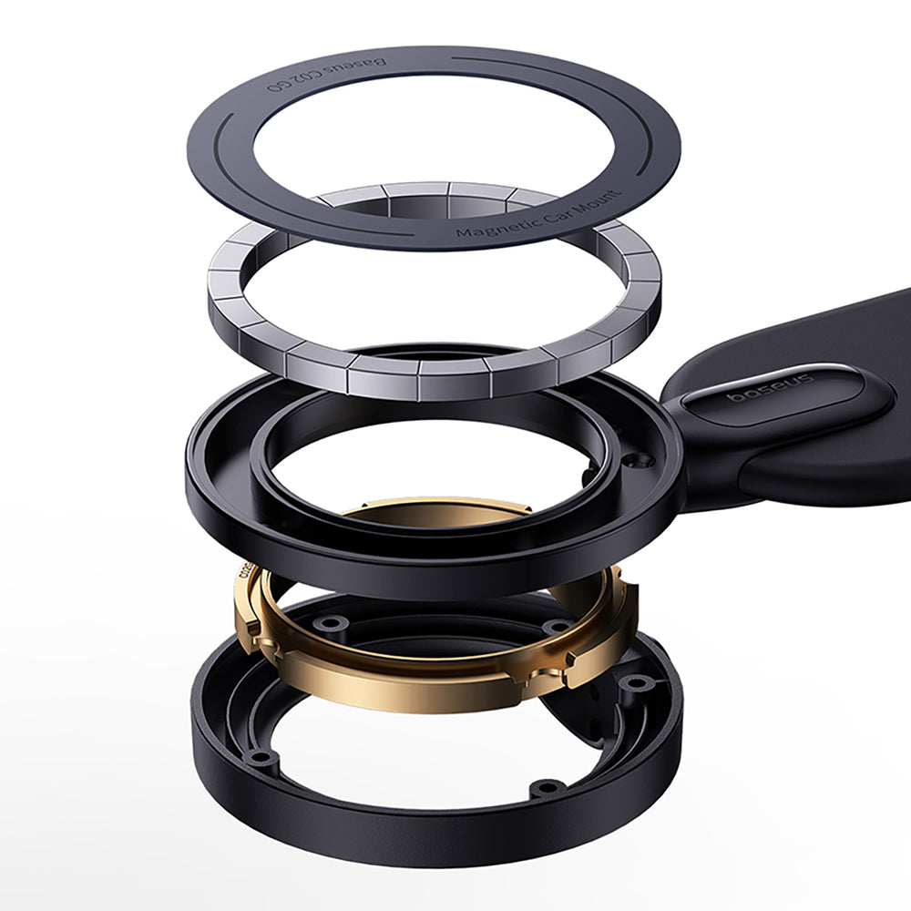 Baseus C02 Go Series MagSafe Kompatibel Dashboard Mount - sort