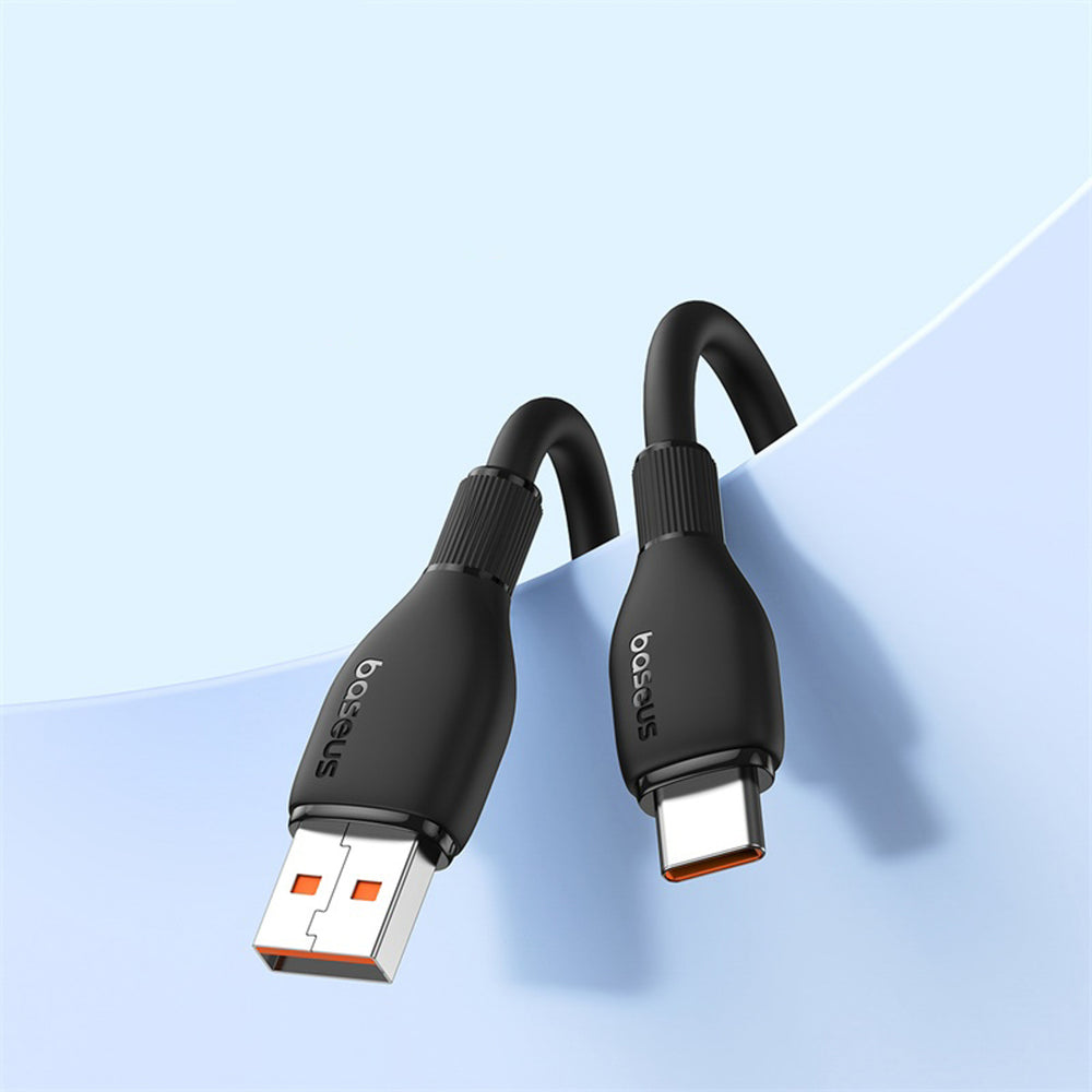 Baseus Pudding Series 100W USB-A - USB-C Cable 2m - Black