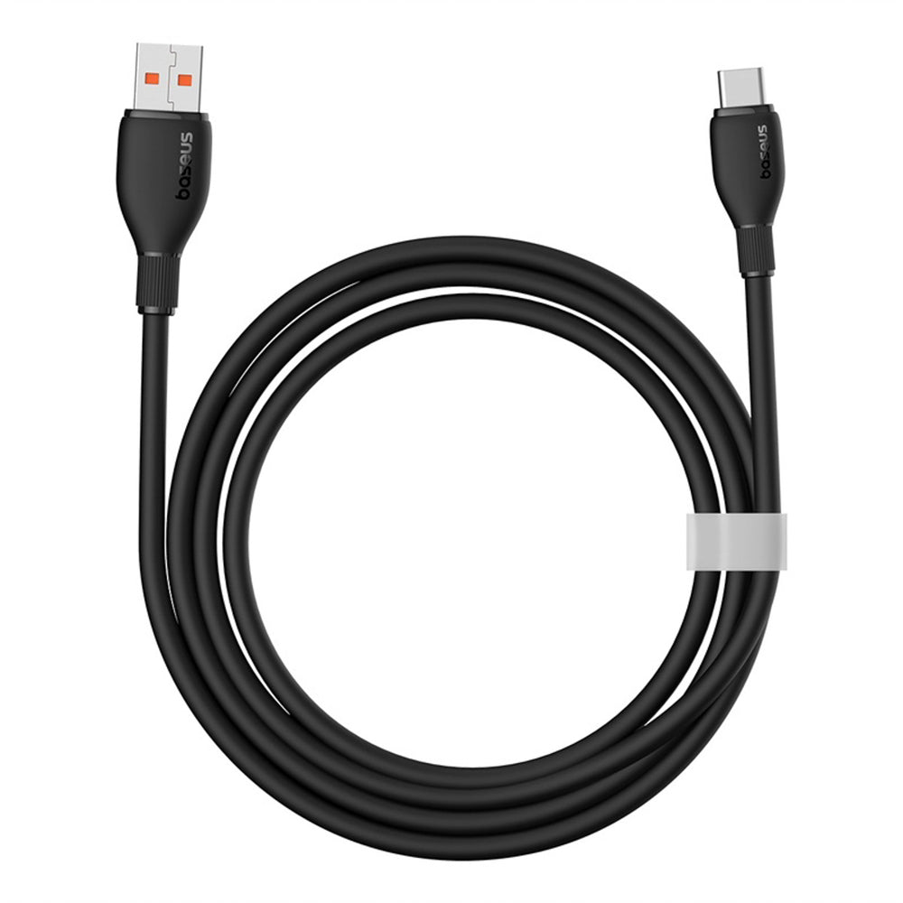 Baseus Pudding Series 100W USB-A - USB-C Kabel 2m - sort