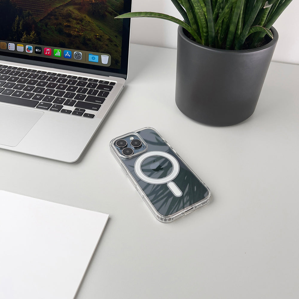 Ultra Clear Case til Samsung Galaxy S26 Edge Kompatibel med MagSafe - Gennemsigtig