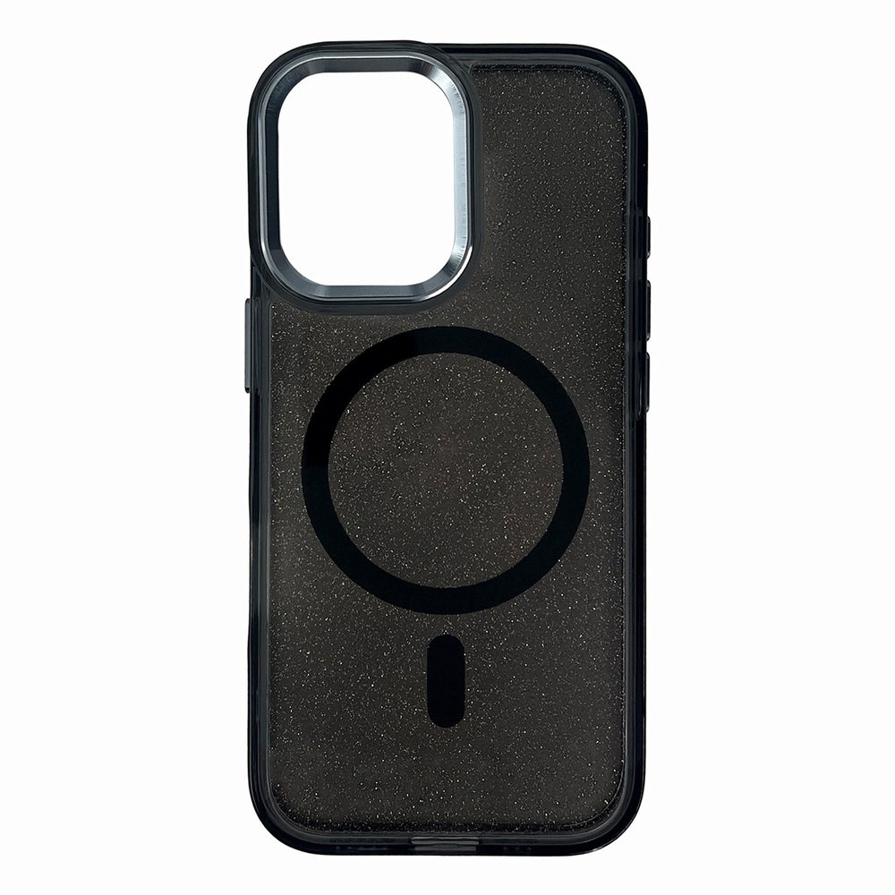 Glitter Case til Samsung Galaxy S26, MagSafe-kompatibel - sort