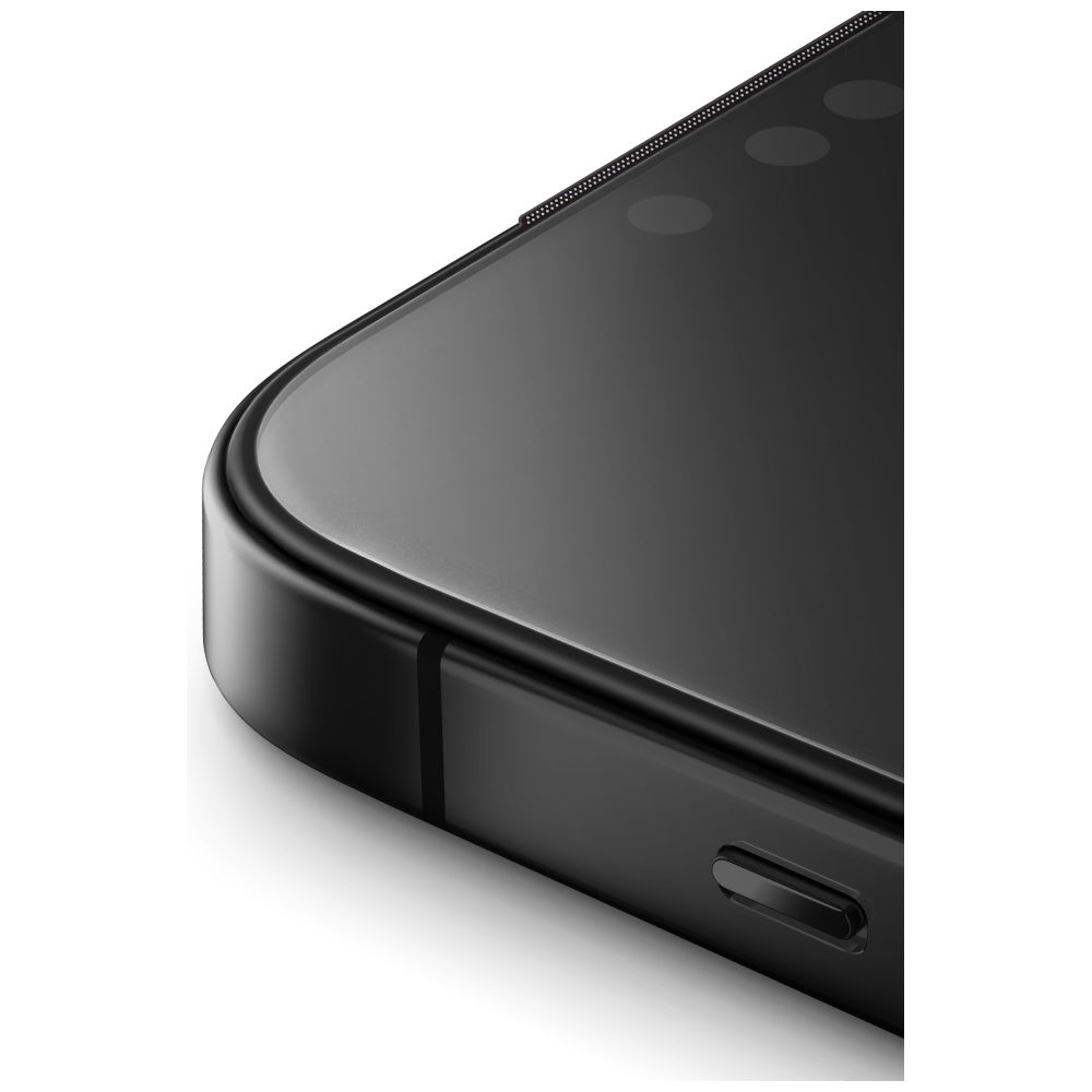 Uniq Optix Exofit Vivid tempereret glas til iPhone 17 Pro Max med applikator