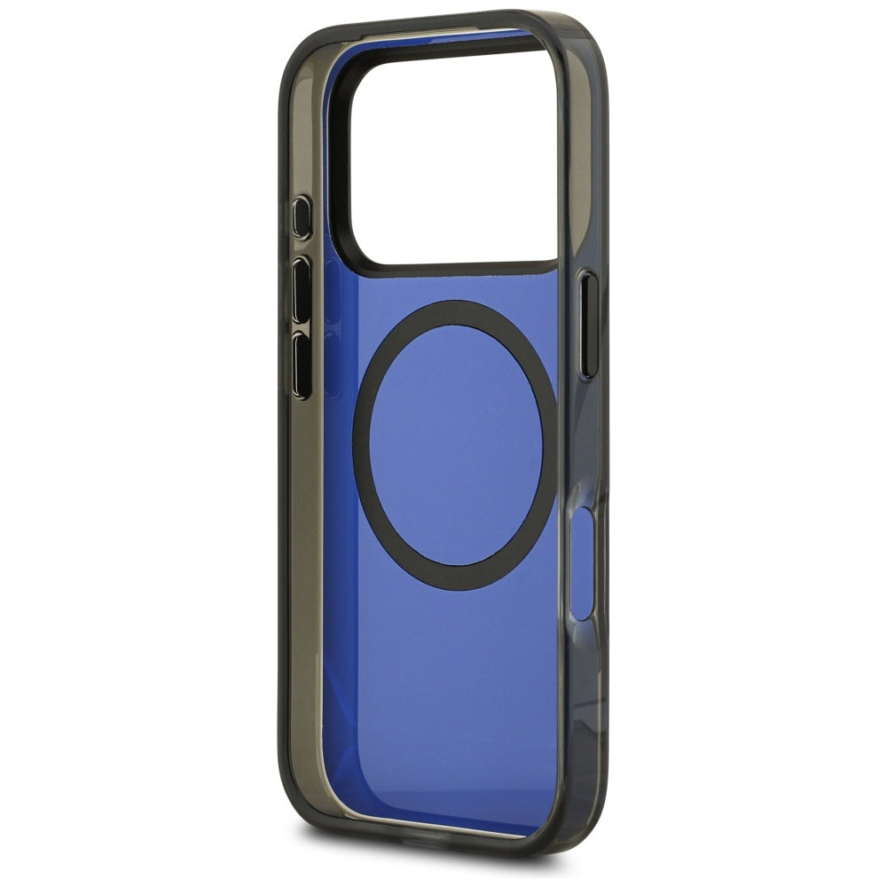 BMW M IML Metal Buttons & Logo MagSafe Case til iPhone 17 Pro - Blå