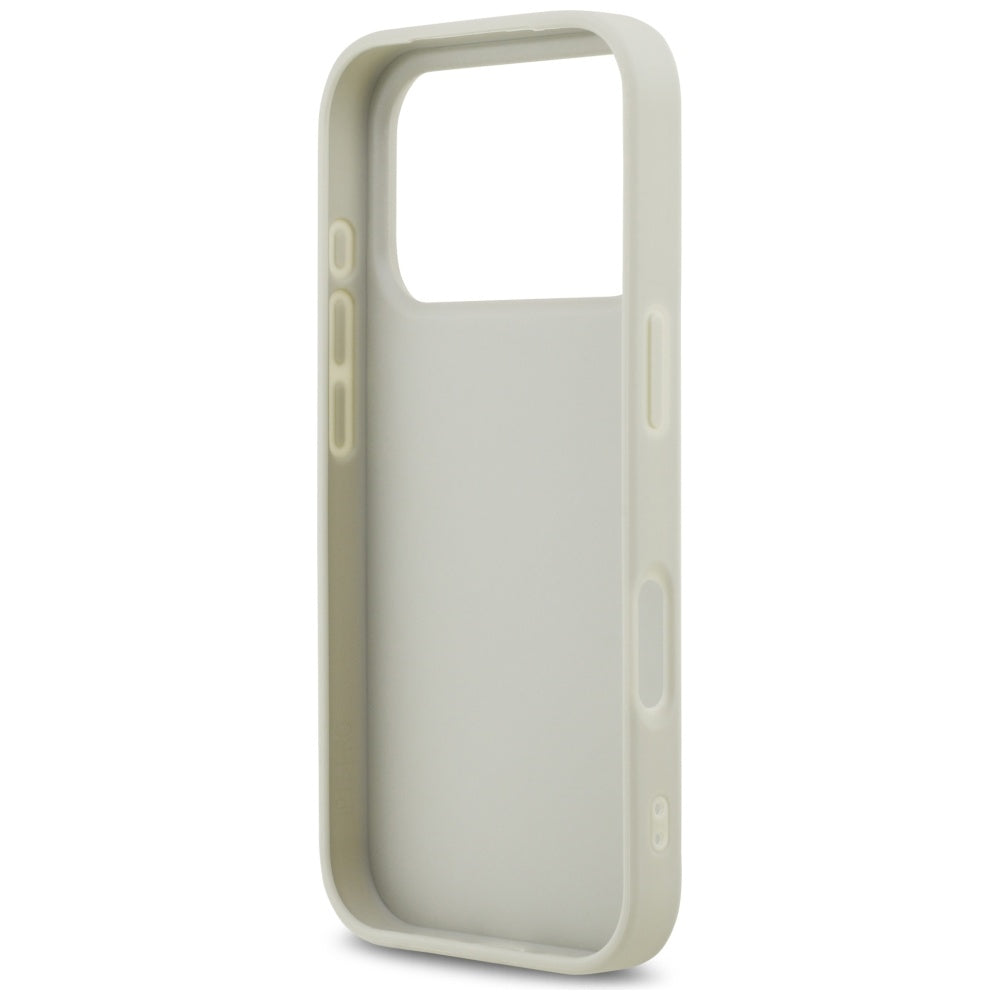 DKNY-kager med trykte striber iPhone 17 Pro-kasse - beige