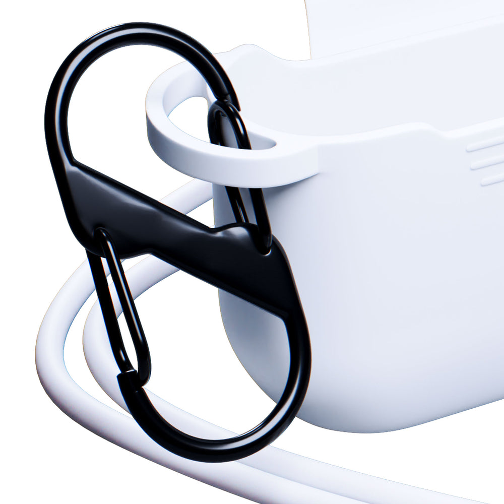 3mk Silicone AirPods Case til AirPods Pro 3 - Hvid