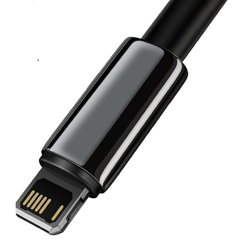 Baseus Tungsten Gold Cable USB til iP 2.4A 1m (sort)