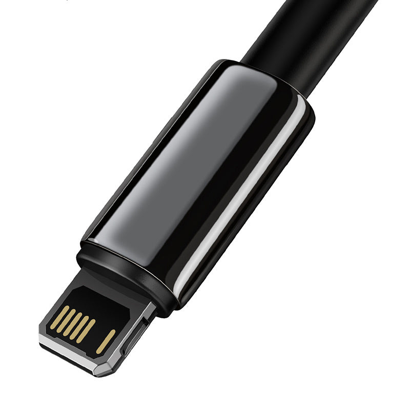 Baseus Tungsten Gold Cable USB til iP 2.4A 2m (sort)