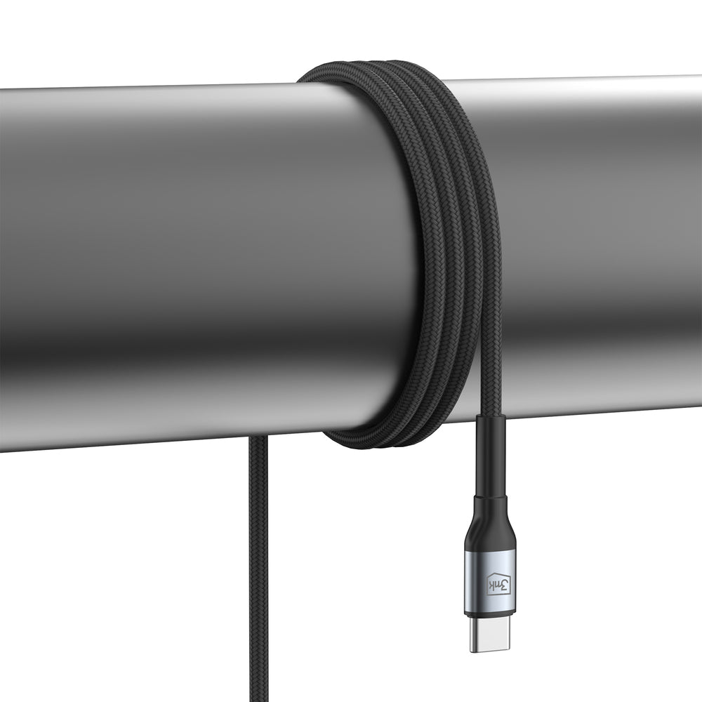 3mk Hyper Cable 3mk Hyper Cable N-SERIES USB-A / USB-C 1m 9V/2A 18W QC 3.0 / black
