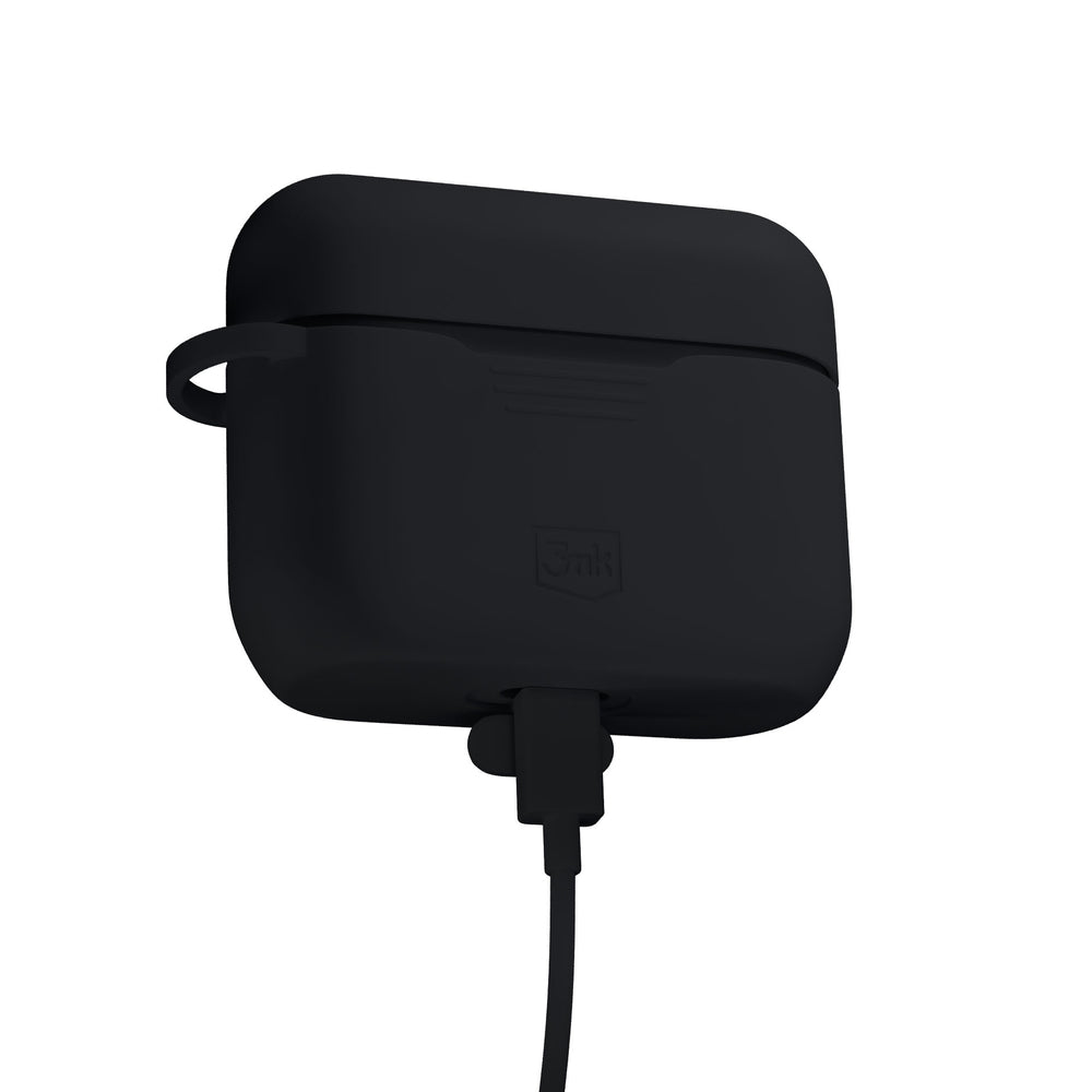 3mk Silicone AirPods Case til AirPods Pro 3 - sort