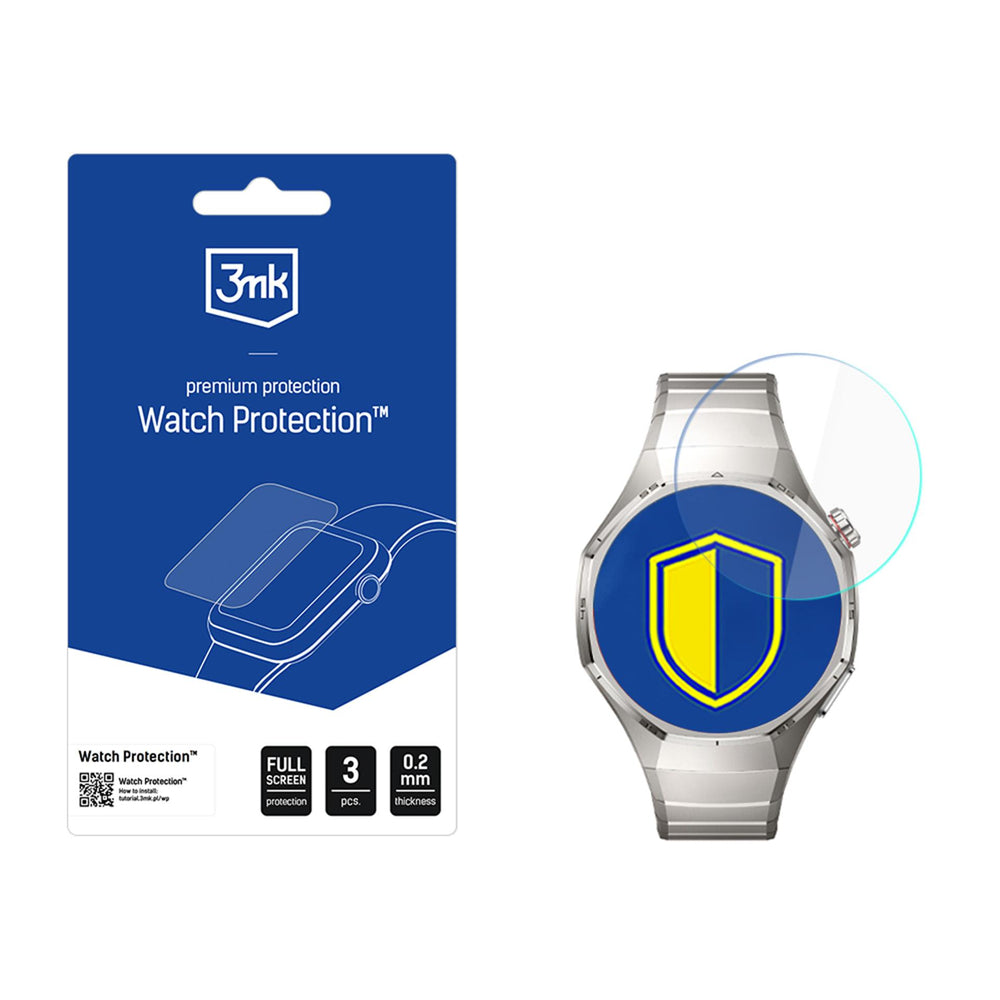 3mk Watch Protection FlexibleGlass hybridglas til smartwatch-skærmen til Huawei Watch GT 6 Pro 46 mm
