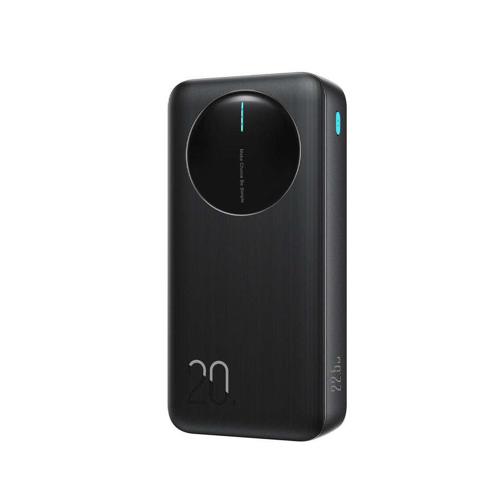 Joyroom JR-PBF14 Pro Powerbank 22.5W 20000mAh med Digital Display 2x USB-A 1x USB-C - sort