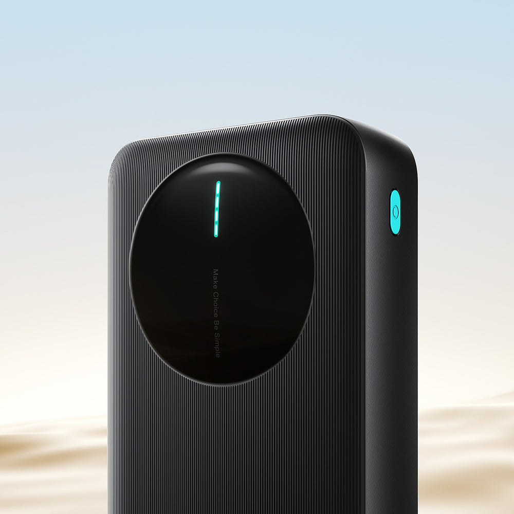 Joyroom JR-PBF14 Pro Powerbank 22.5W 20000mAh med Digital Display 2x USB-A 1x USB-C - sort