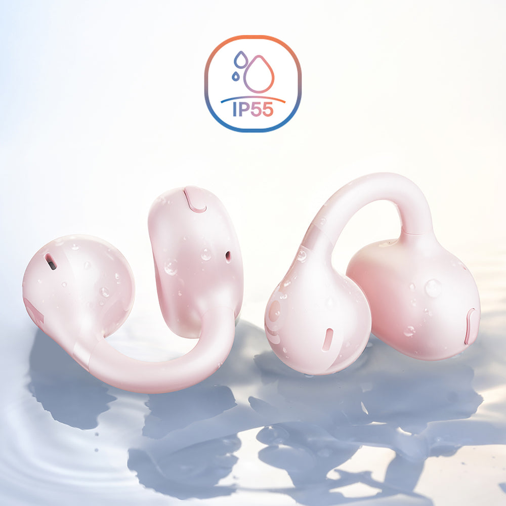 OWS Baseus Bass BC1 Høretelefoner med Klips - Pink