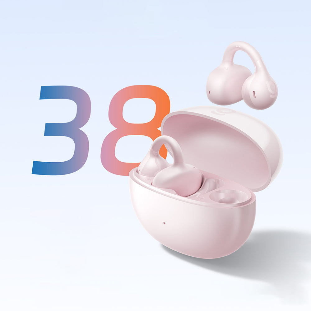 OWS Baseus Bass BC1 Høretelefoner med Klips - Pink