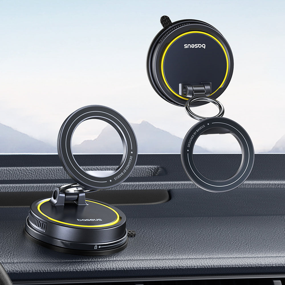 Baseus VC2 Flex Universal Magnetic Car Holder - Black