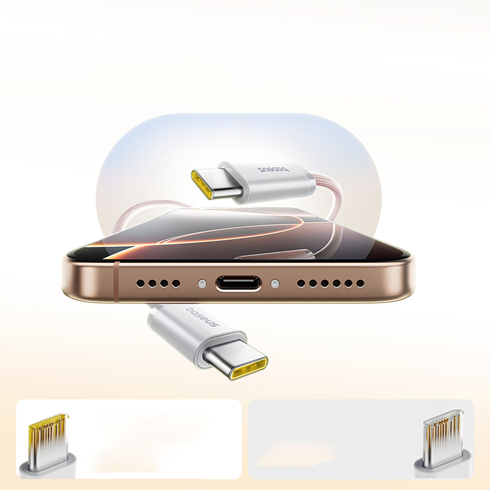 Baseus Dynamic 4 Pro 100W USB-C - USB-C Cable 1m - Pink