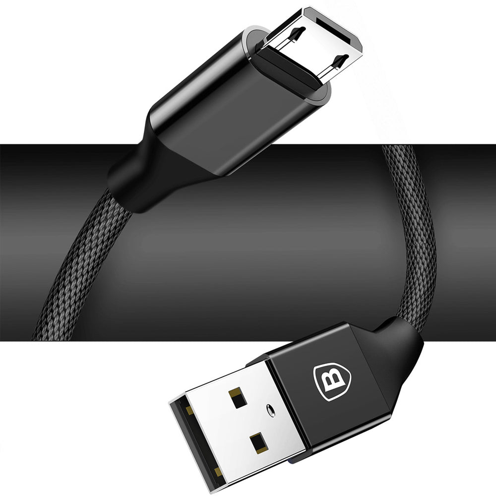 Baseus Yiven USB-A - MicroUSB Cable 1.5m - Black