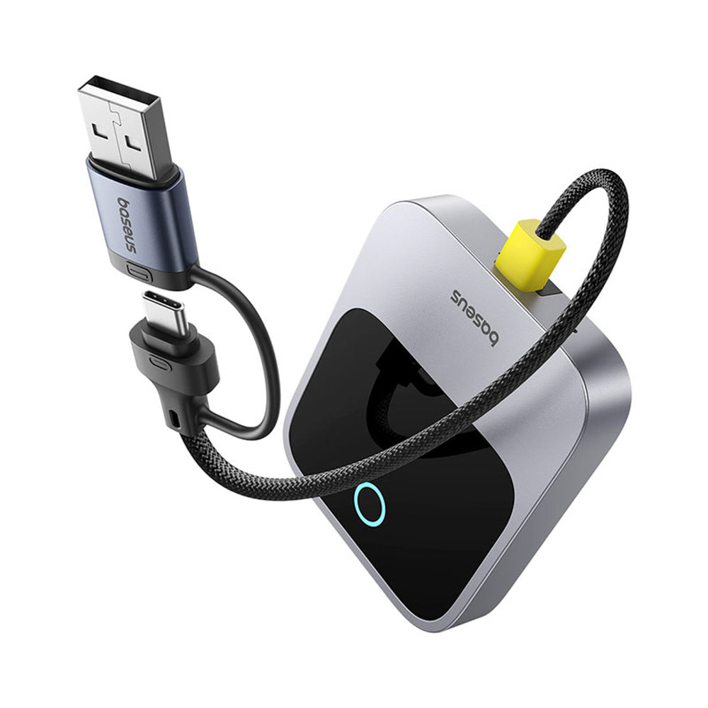 Baseus SafeJourney Series Wireless CarPlay Adapter - Gray