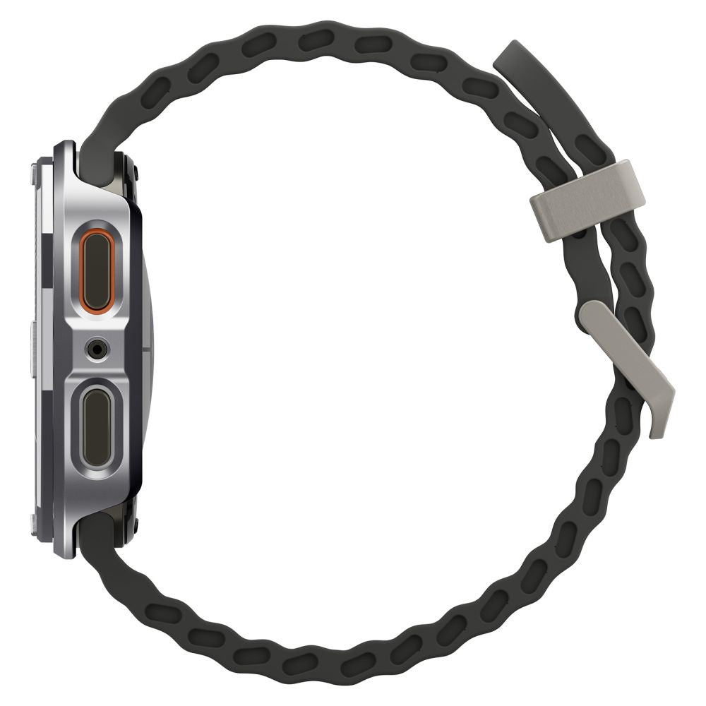 Spigen Bezel Tune Pro Pilot Cover til Samsung Galaxy Watch 8 44mm - Sølv