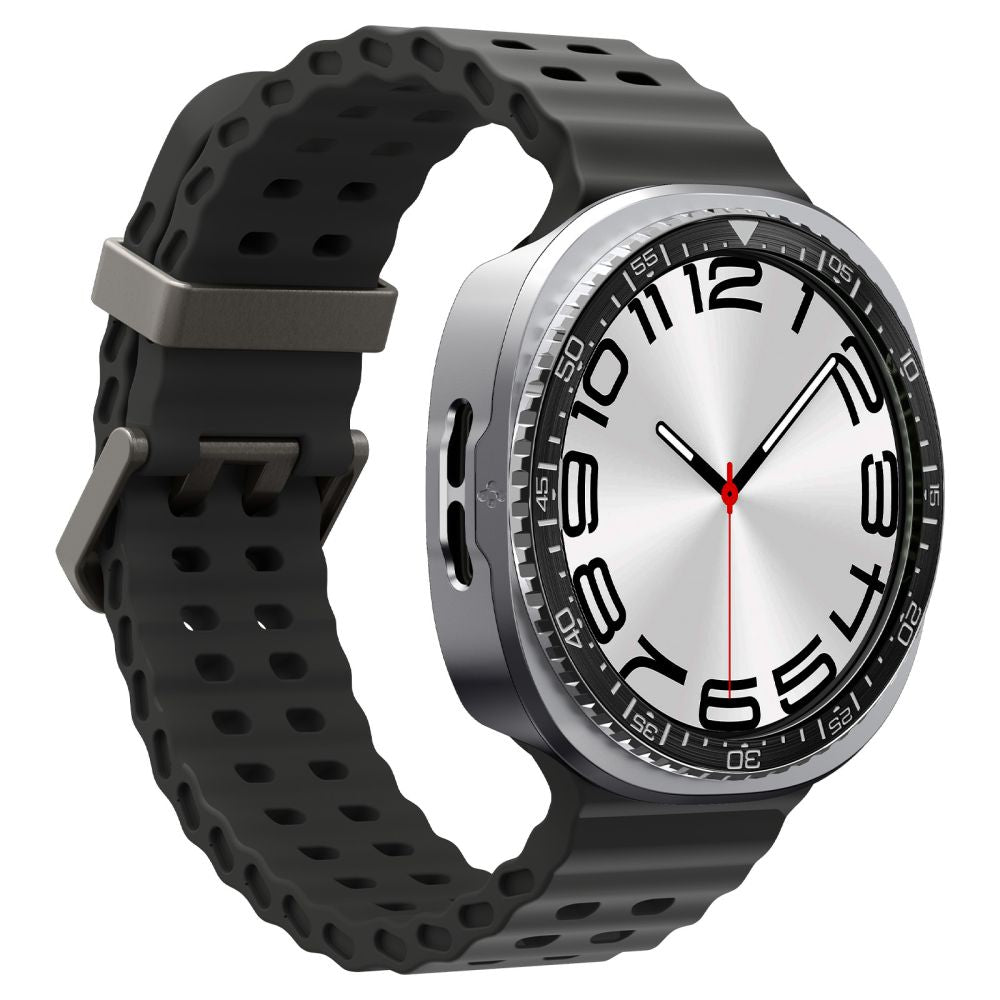 Spigen Bezel Tune Pro Diver Cover til Samsung Galaxy Watch 8 44mm - sort