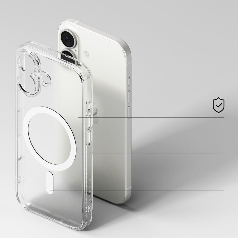 Ringke Fusion Magnetisk MagSafe Case til iPhone 17 - Matte