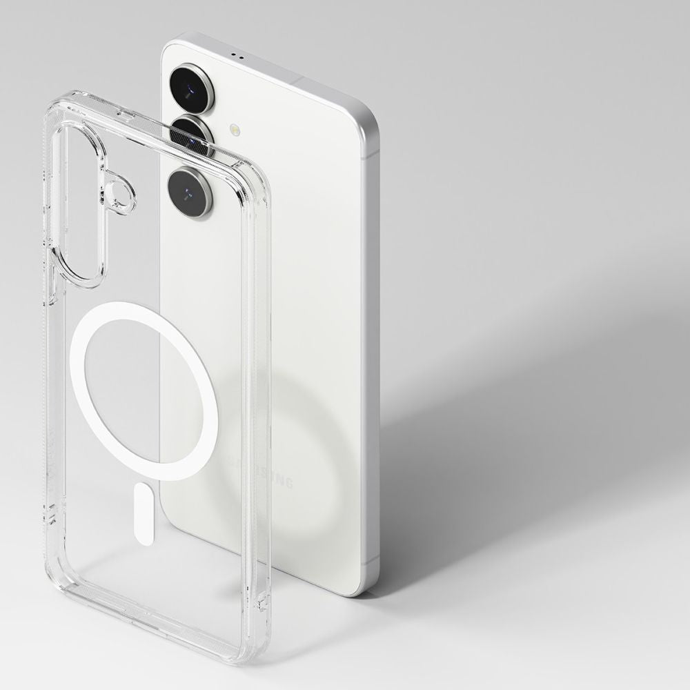 Ringke Fusion Magnetisk MagSafe Case til Samsung Galaxy S25 FE - Clear