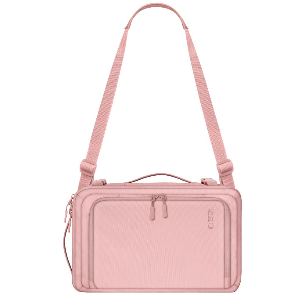 Tech-Protect Defender S50 rygsæk til Ryanair & Wizzar, 20L Laptop - Pink
