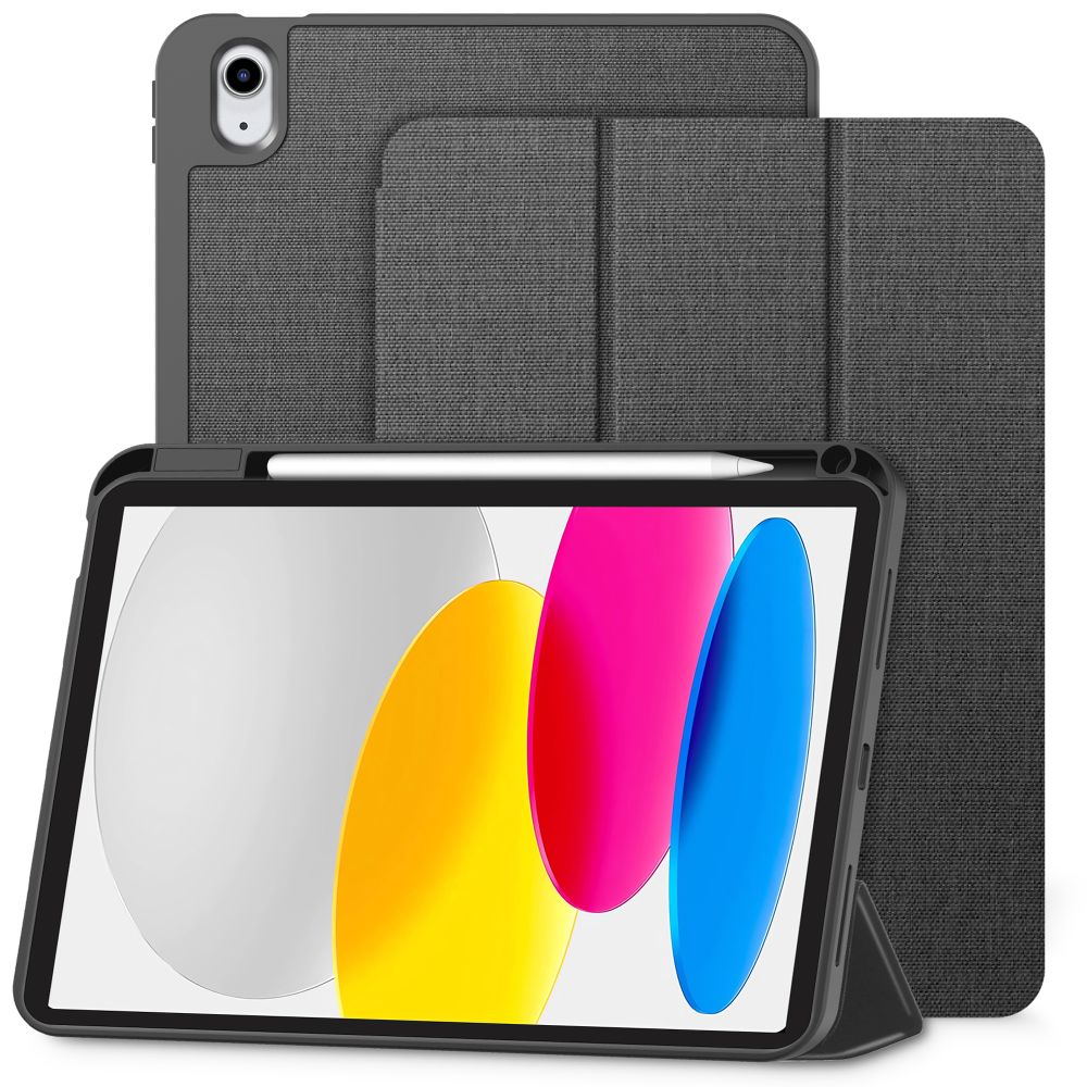Tech-Protect SC Pen Canvas Case til iPad 10.9 2022 / iPad 11 2025 - Grå