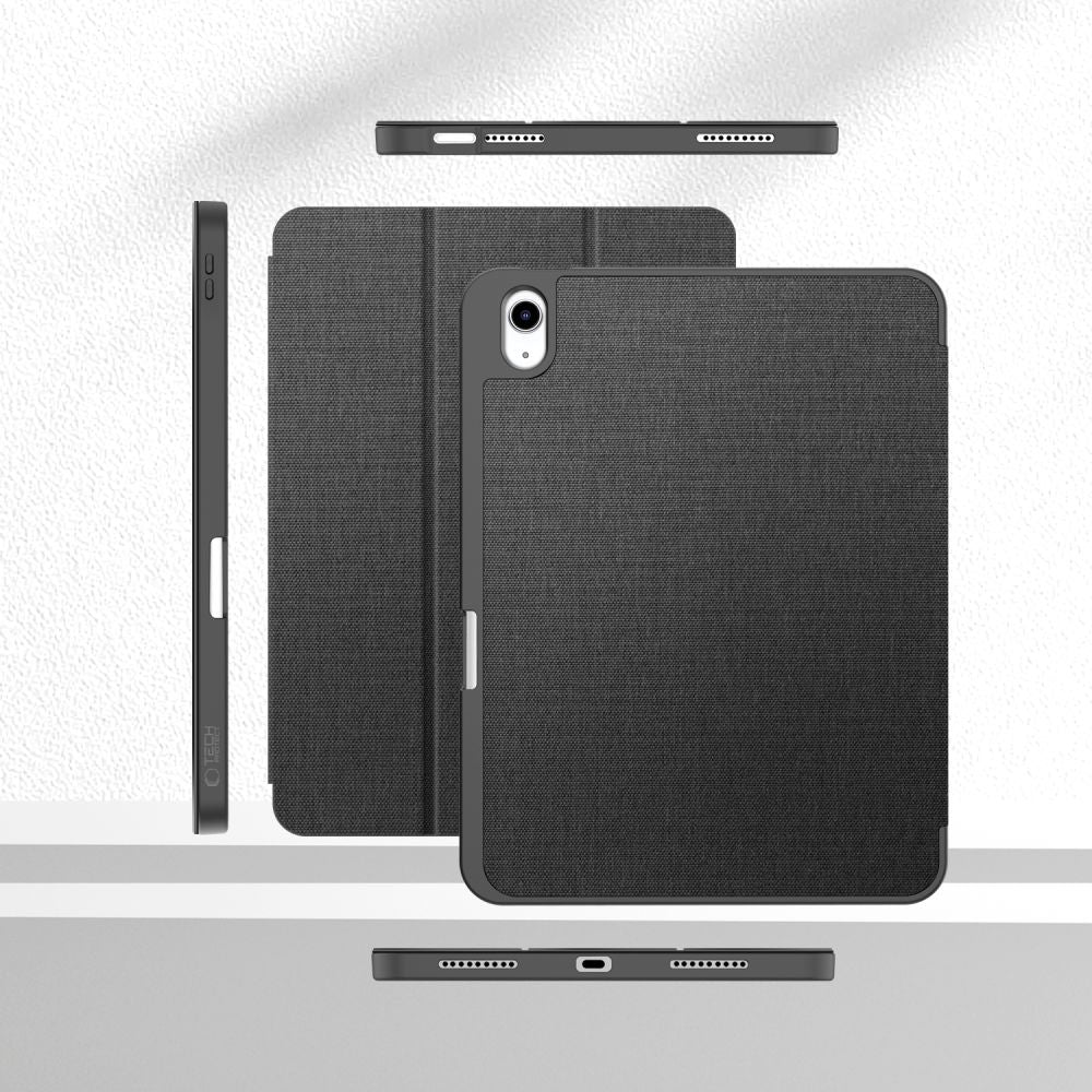 Tech-Protect SC Pen Canvas Case til iPad 10.9 2022 / iPad 11 2025 - Grå