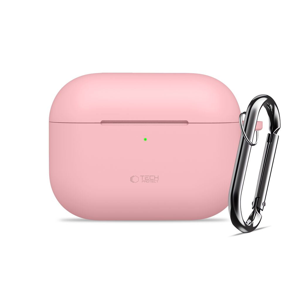 Tech-Protect Silicone Hook Case til AirPods Pro - Pink