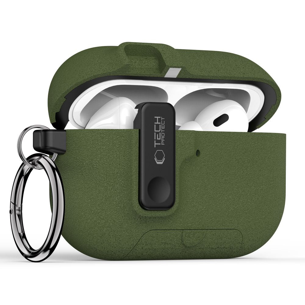 Tech-Protect Slim Hook Case til AirPods Pro 3 - Grøn
