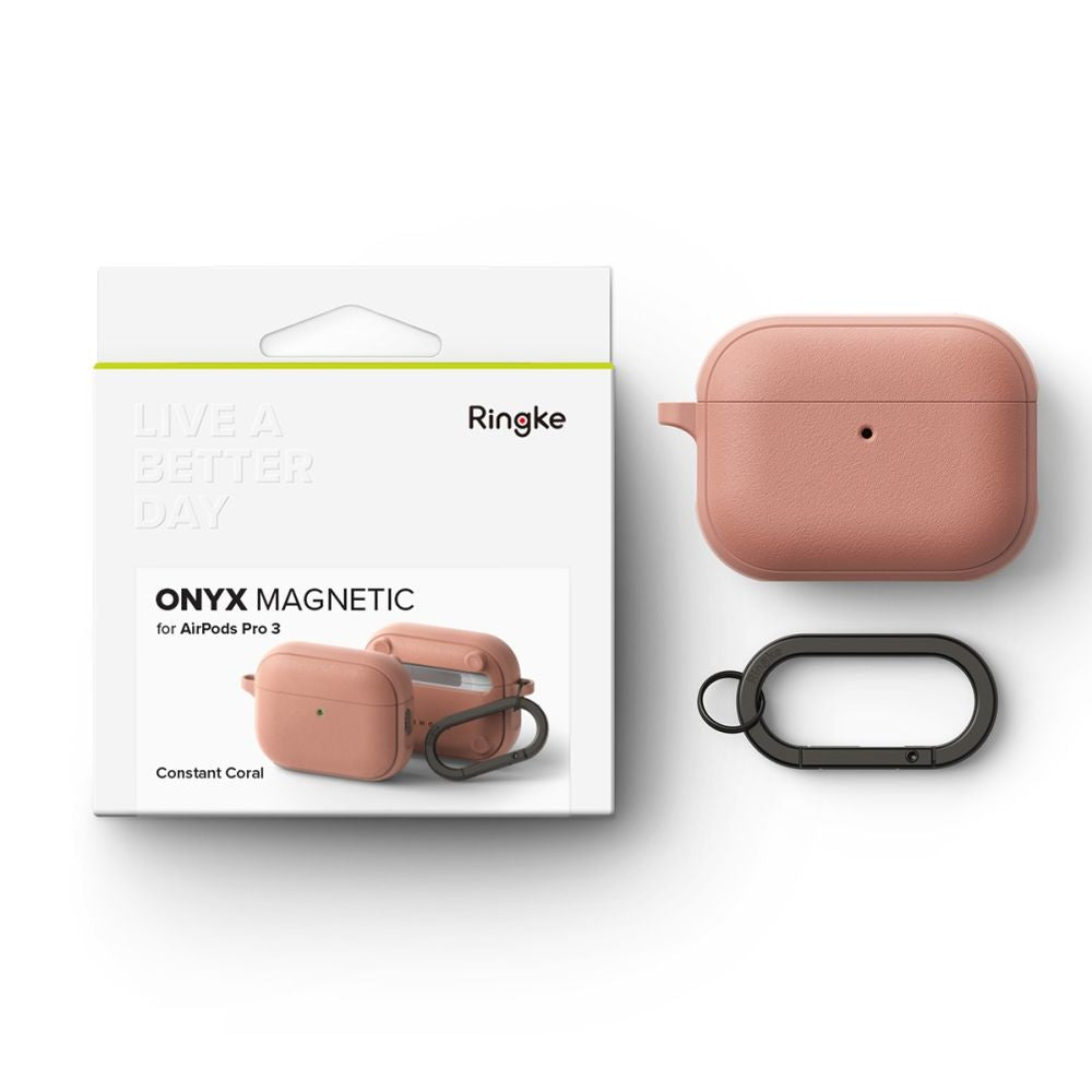 Ringke Onyx Magnetic MagSafe Case til AirPods Pro 3 - Pink