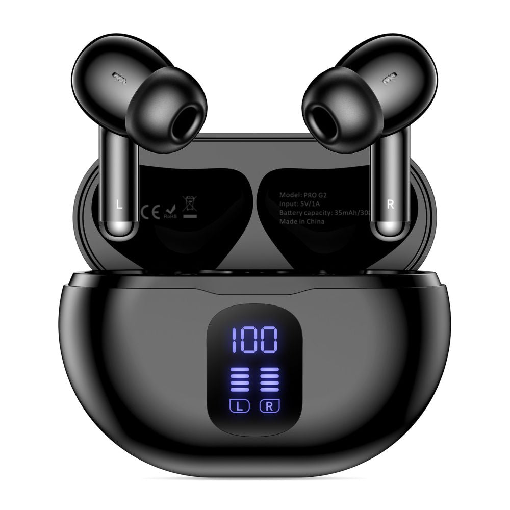 Tech-Protect UltraBoost TWS Pro G2 hovedtelefoner - sort