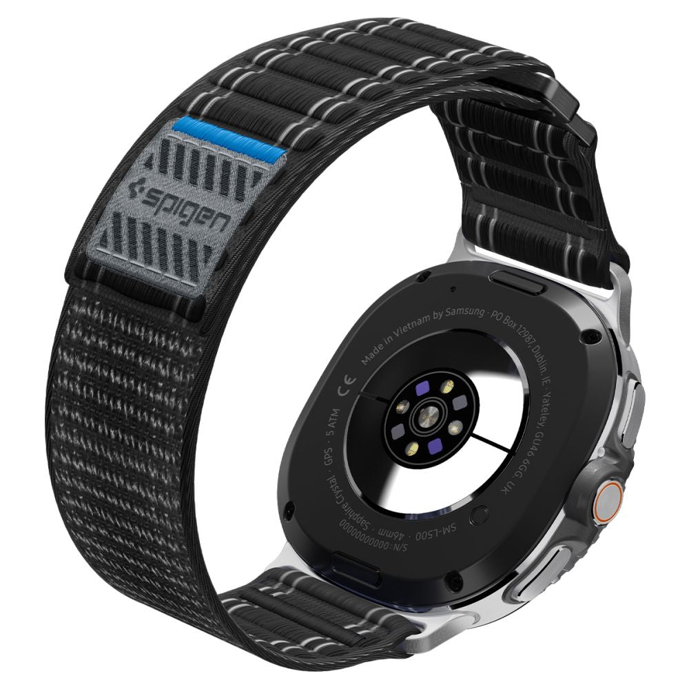 Spigen WBF0 rem til Samsung Galaxy Watch 40/44/46 mm - sort