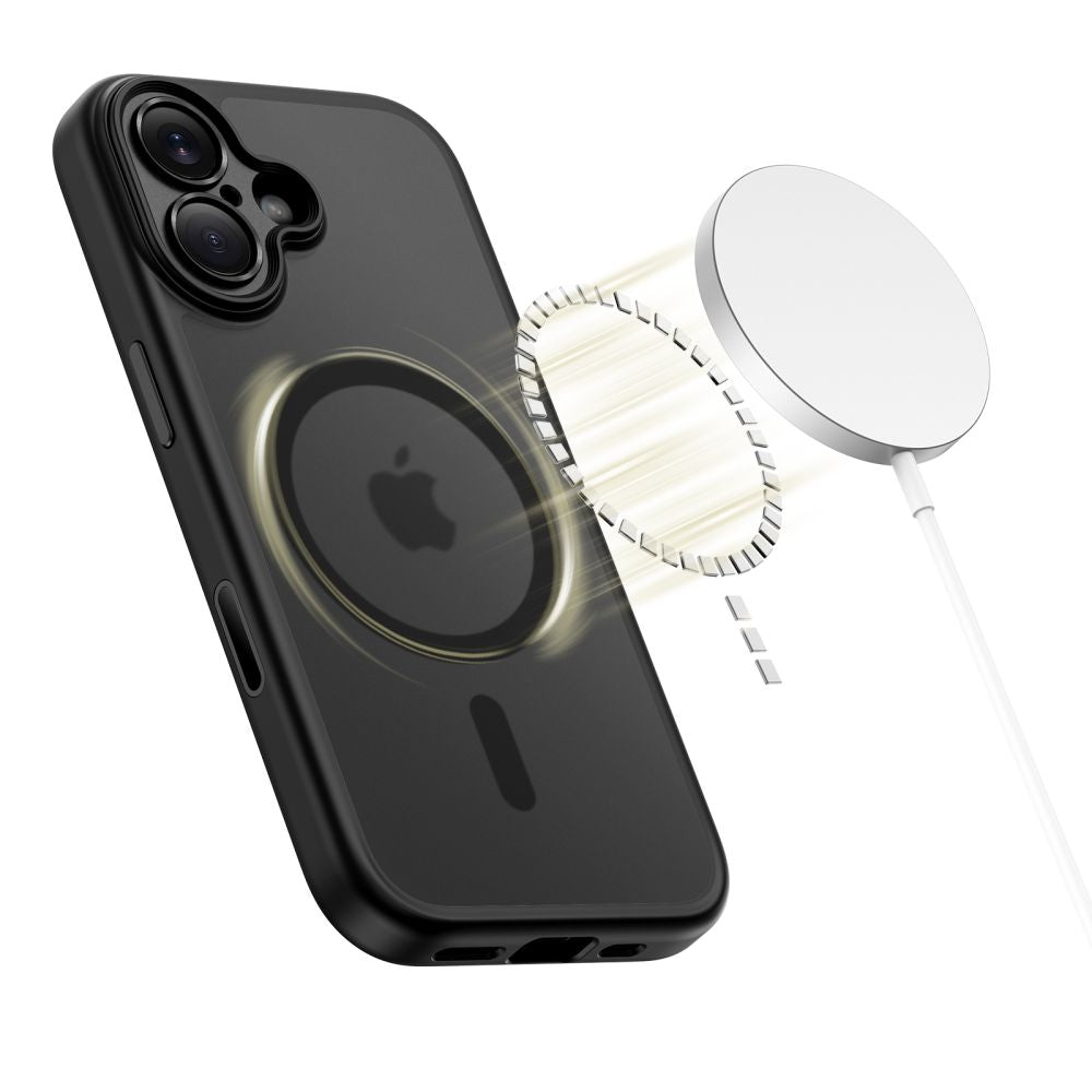 Tech-Protect Magpeak Magsafe CC Case til iPhone 17 - Matte Black