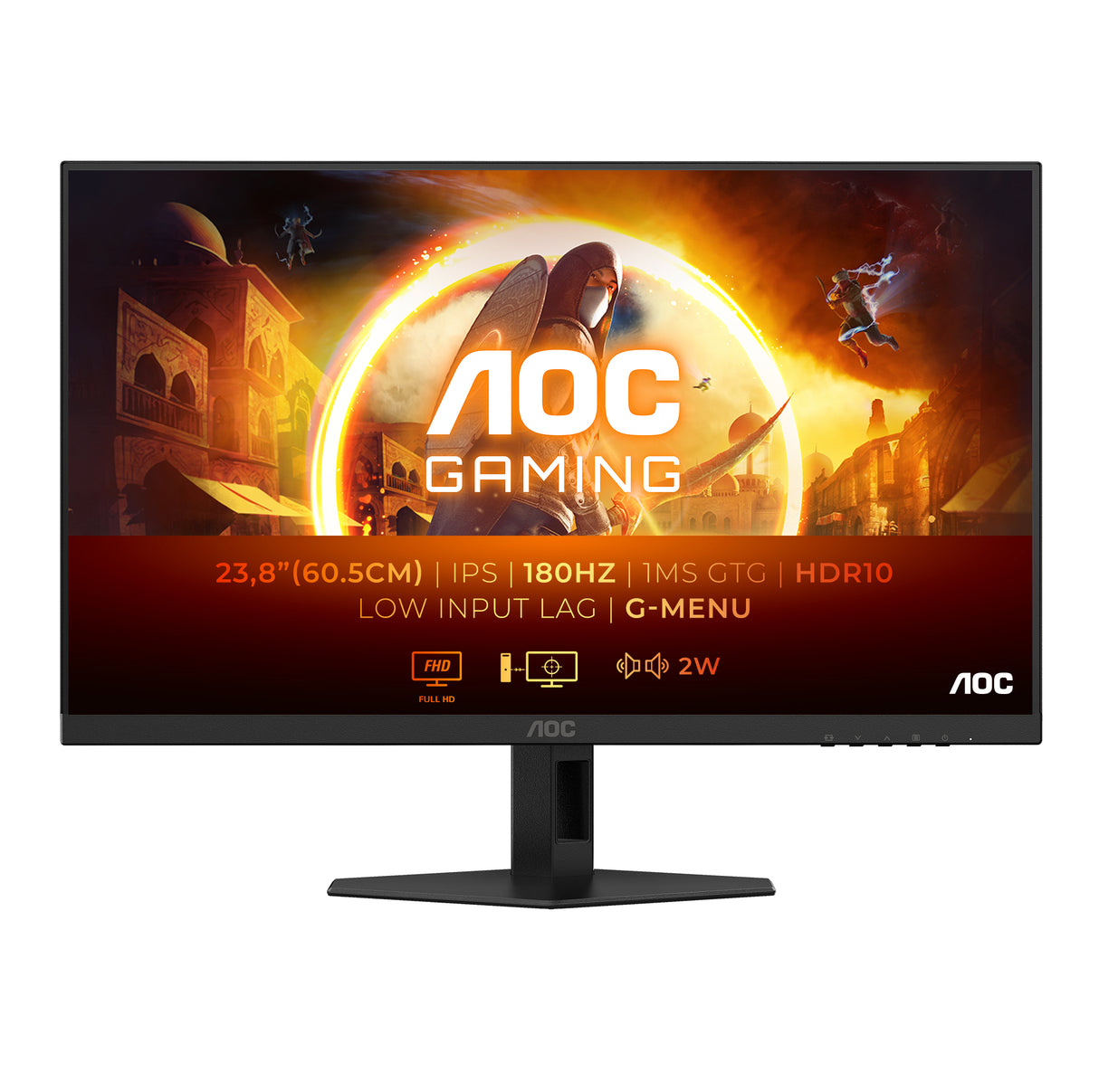 AOC Gaming 24G4XE 24 1920 x 1080 (Full HD) HDMI DisplayPort 180Hz