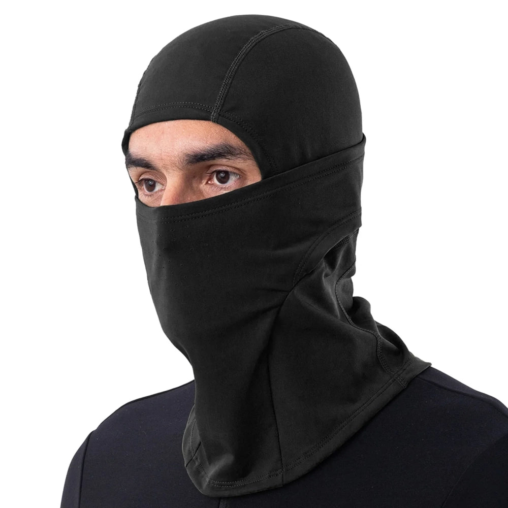 Qunature 13230023011 ski balaclava cykel motorcykel balaklava størrelse L - sort