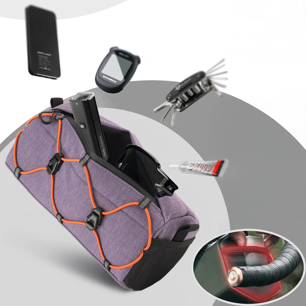 Rockbros 30110054005 Styr Cykeltaske 2,2L - Lilla