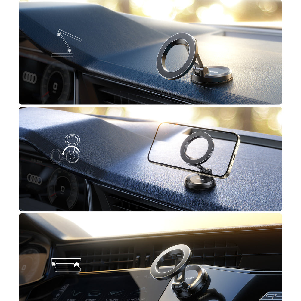 Joyroom JR-ZS505 Magnetisk Dashboardbeslag Kompatibel med MagSafe - Sort
