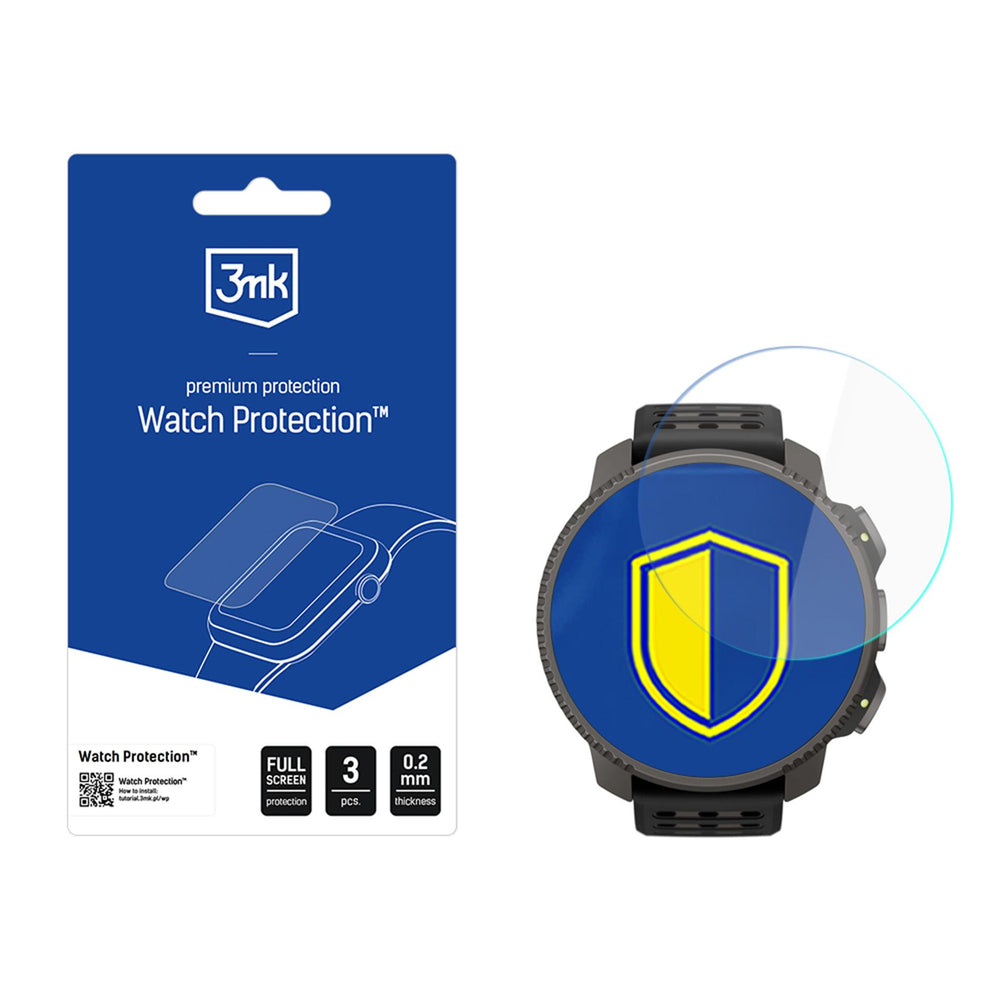 Hybridglas til skærmen på 3mk Watch Protection FlexibleGlass smartwatch til Suunto Vertical 2 (49mm)