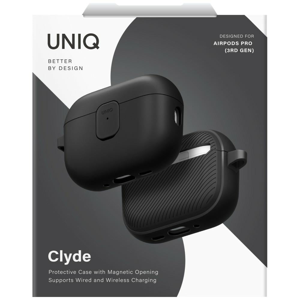 Uniq Clyde Case til AirPods Pro 3 - sort og grå